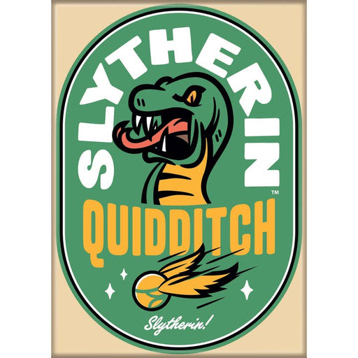 Harry Potter: Slytherin Quidditch Stamp Magnet - for just $4.49! 