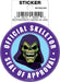 Masters of the Universe: Skeletor Seal of Approval Die Cut Vinyl Sticker - 3" - for just $3! 