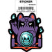 Tobe Fonseca: Bad Luck Satanic Cat Die Cut Vinyl Sticker - 3" - for just $3! 