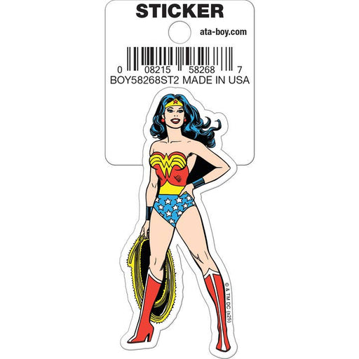 DC Comics: Wonder Woman Classic Die Cut Vinyl Sticker - 3" - for just $3! 