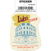 Ata-Boy Stickers: Die Cut Vinyl Sticker - 3" -  Gilmore Girls - Luke's Diner Building - for just $2.99! 