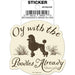 Ata-Boy Stickers: Die Cut Vinyl Sticker - 3" - Gilmore Girls - Lorelai Quote Oy with the Poodles Already - for just $2.99! 