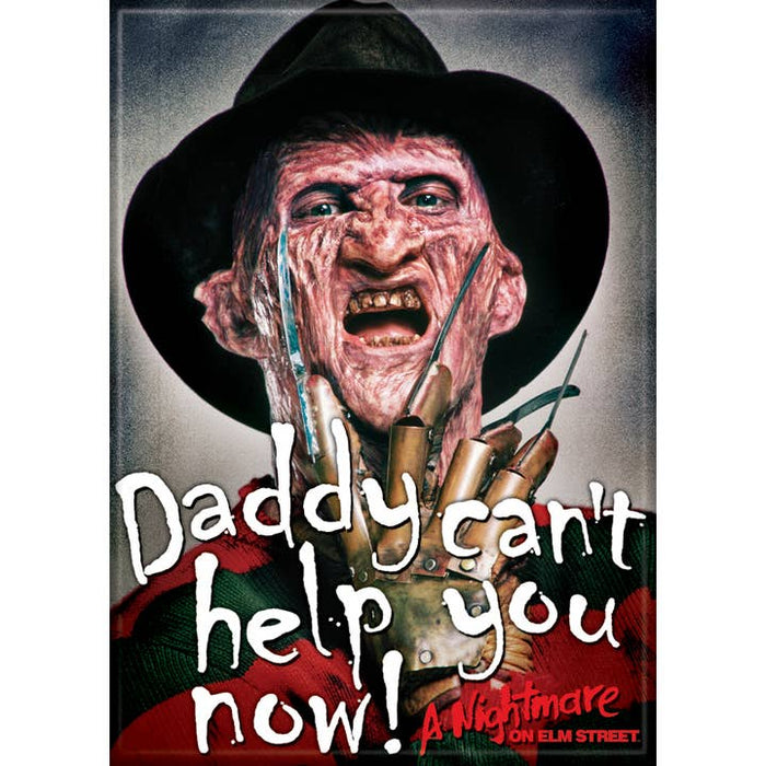 Nightmare on Elm Street: Freddy Daddy Can't Help Magnet - for just $4.49! 