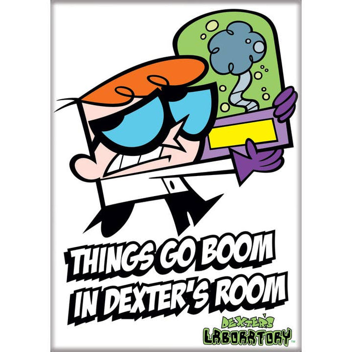 Dexter's Lab: Things Go Boom Magnet - for just $4.49! 