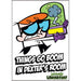 Dexter's Lab: Things Go Boom Magnet - for just $4.49! 