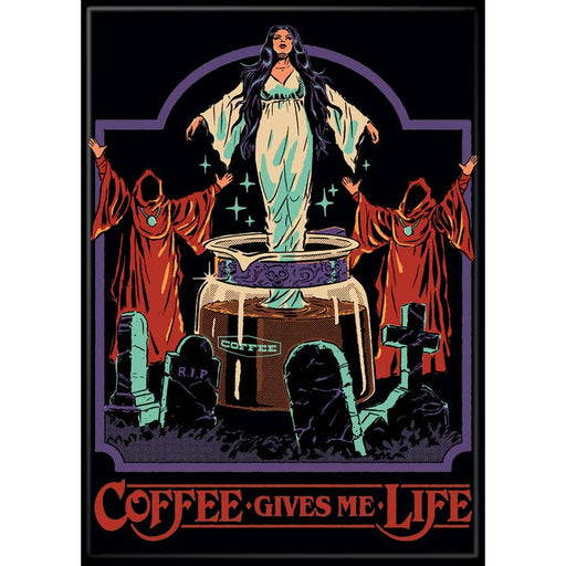 Steven Rhodes: Coffee Gives Me Life Magnet - for just $4.49! 