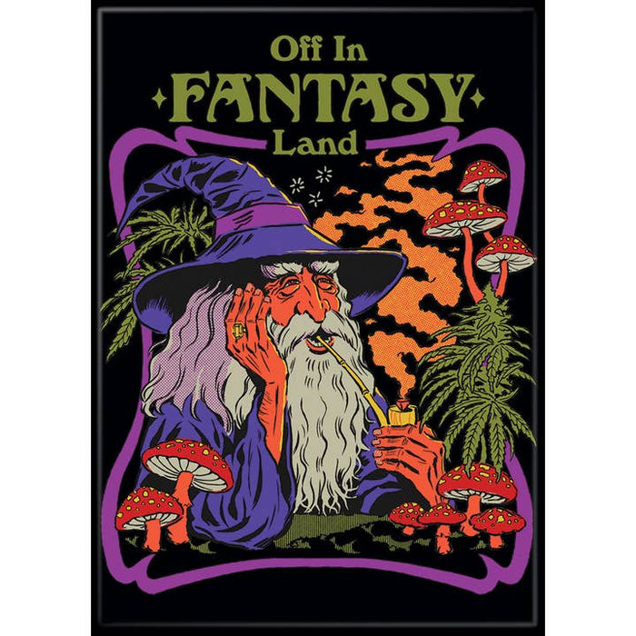 Steven Rhodes: Off in Fantasy Land Magnet - for just $4.49! 