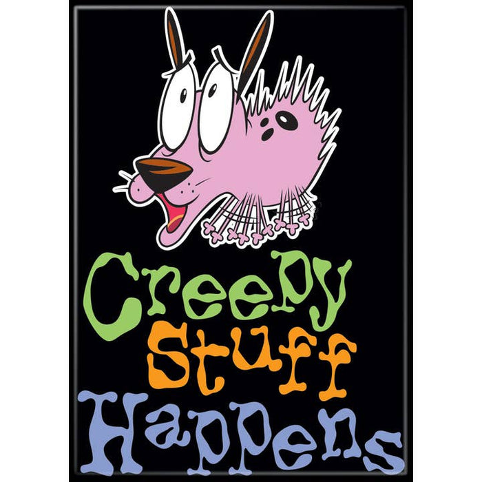 Courage the Cowardly Dog: Creepy Stuff Happens Magnet - for just $4.49! 