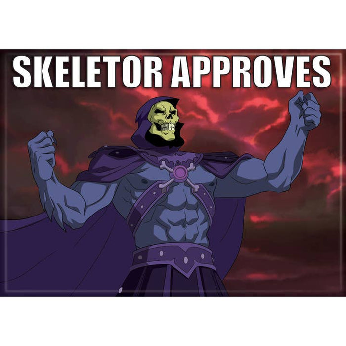 Masters of the Universe: Skeletor Approves Magnet - for just $4.49! 