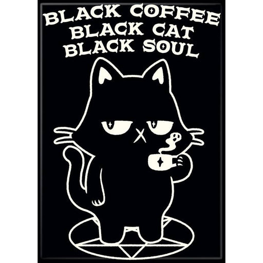Tobe Fonseca: Black Coffee Black Cat Back Soul Magnet - for just $4.49! 
