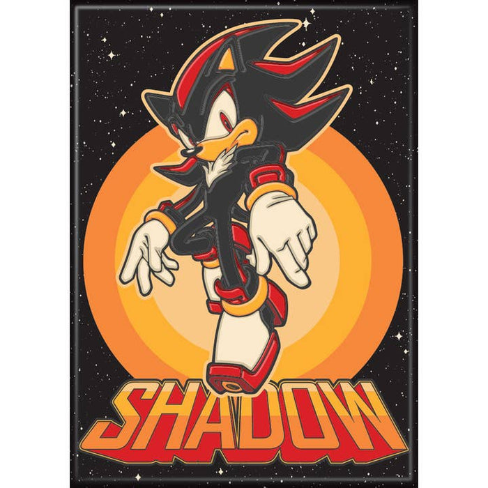 Sonic the Hedgehog: Shadow On Black Magnet - for just $4.49! 