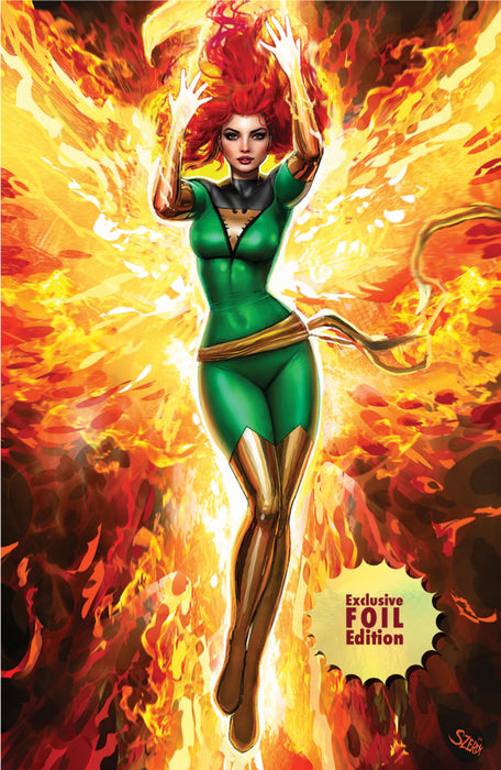 [Foil] Phoenix #1 Unknown Comics Nathan Szerdy Virgin Exclusive Sdcc 2024 Var (07/17/2024) - for just $40! 