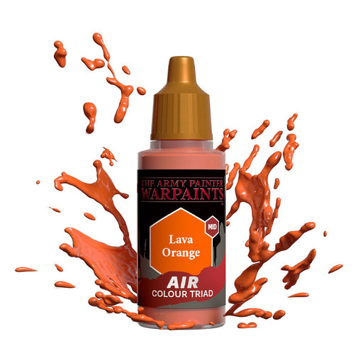 Army Painter Warpaints Air: Lava Orange 18ml - for just $3.99! 