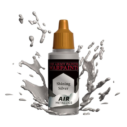 Army Painter Warpaints Air Metallics: Shining Silver 18ml - for just $3.99! 