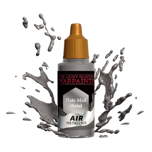 Army Painter Warpaints Air Metallics: Plate Mail Metal 18ml - for just $3.99! 