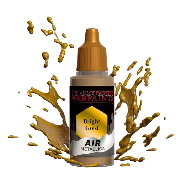 Army Painter Warpaints Air Metallics: Bright Gold 18ml - for just $3.99! 