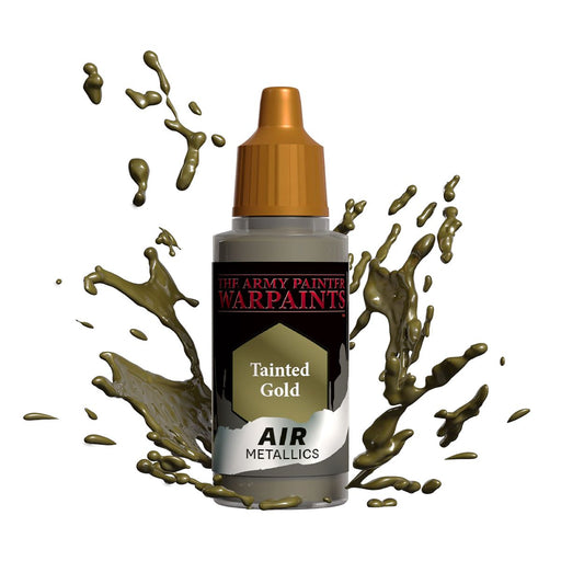 Army Painter Warpaints Air Metallics: Tainted Gold 18ml - for just $3.99! 