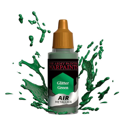 Army Painter Warpaints Air Metallics: Glitter Green 18ml - for just $3.99! 