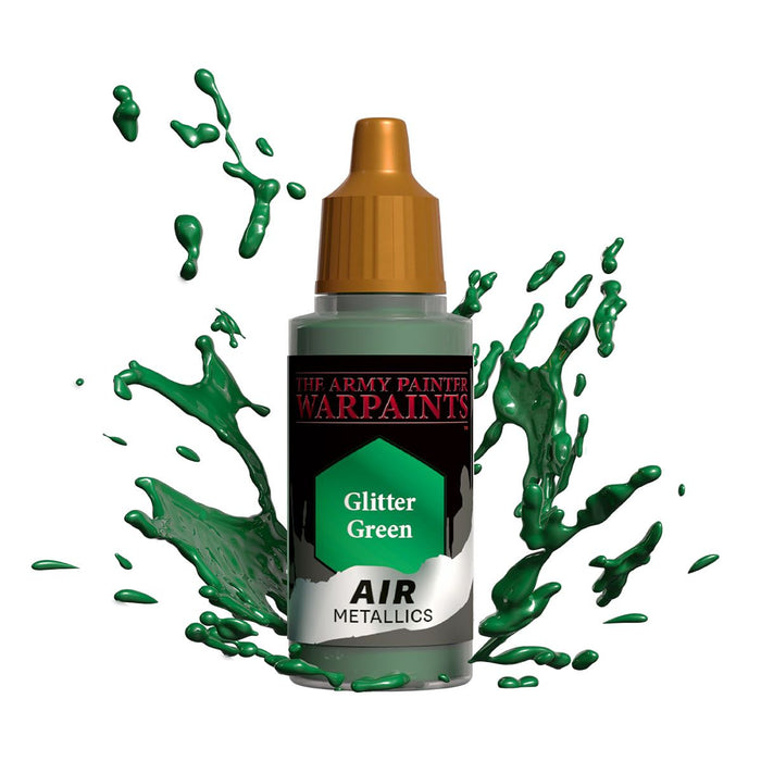 Army Painter Warpaints Air Metallics: Glitter Green 18ml - for just $3.99! 