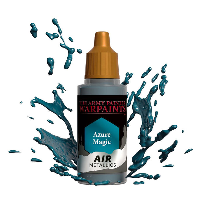 Army Painter Warpaints Air Metallics: Azure Magic 18ml - for just $3.99! 