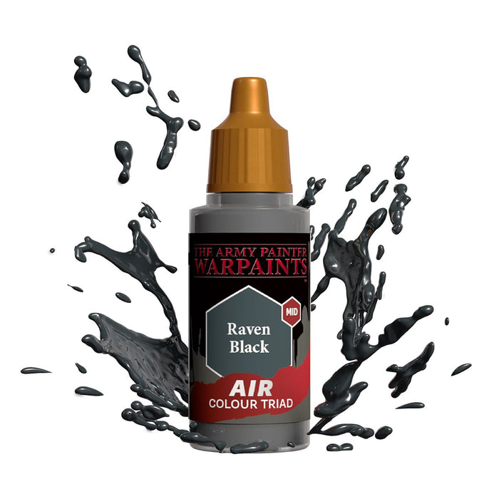 Army Painter Warpaints Air: Raven Black 18ml - for just $3.99! 