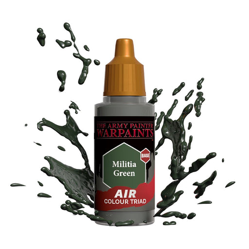 Army Painter Warpaints Air: Militia Green 18ml - for just $3.99! 