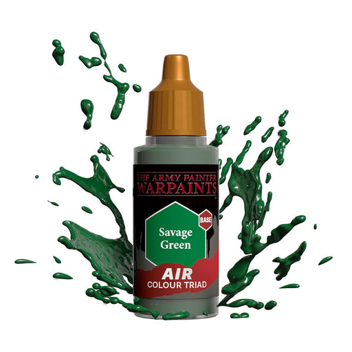 Army Painter Warpaints Air: Savage Green 18ml - for just $3.99! 