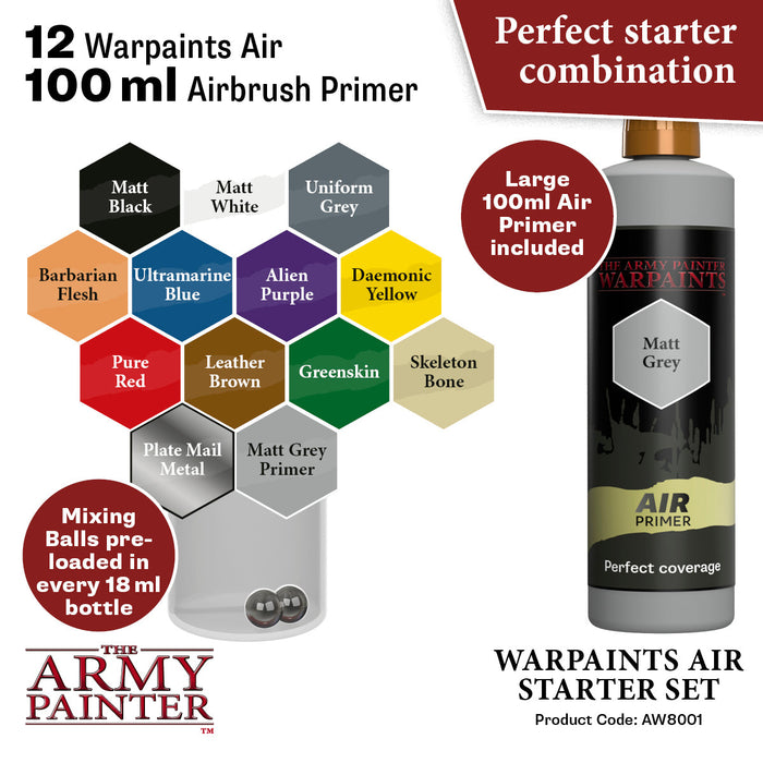 Army Painter Warpaints: Air Starter Set - for just $39.99! 