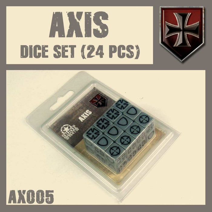 DUST 1947: Axis Dice Set (24) - for just $12.65! 