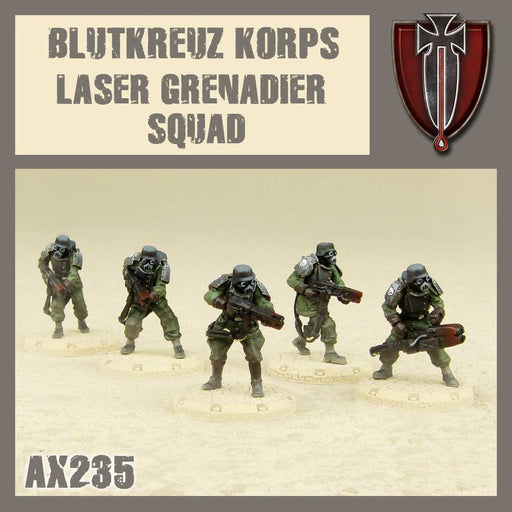 DUST 1947: Blutkreuz Korps Laser Grenadier Squad - for just $32.20! 