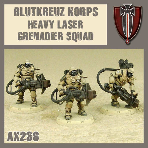 DUST 1947: Blutkreuz Korps Heavy Laser Grenadier Squad - for just $32.20! 