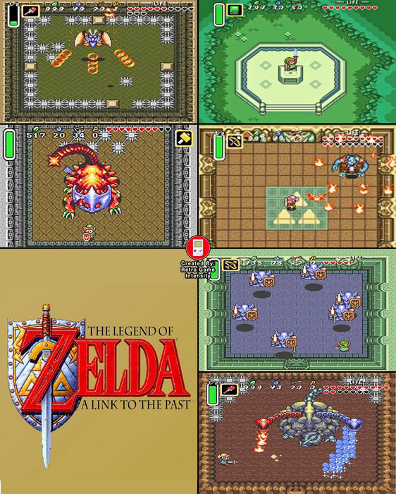 Legend of Zelda A Link to the Past SNES Video Game Super Nintendo 1991 - for just $22.99! 