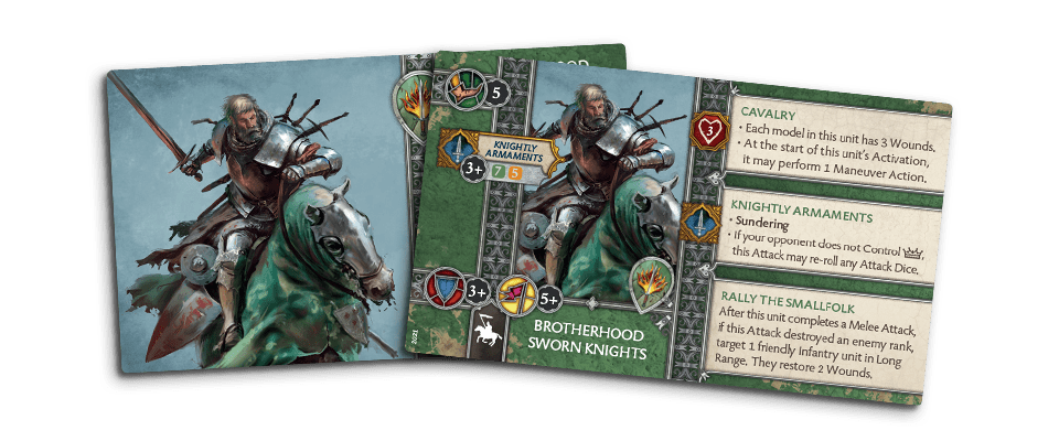 A Song of Ice & Fire: Brotherhood Without Banners Sworn Knights - for just $39.99! 