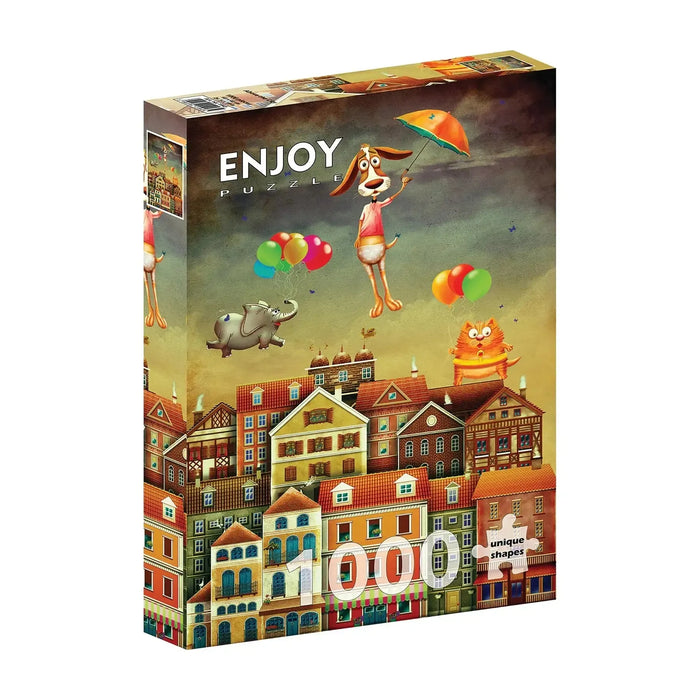 Above the City 1000 Piece Jigsaw Puzzle Enjoy - for just $24.99! 