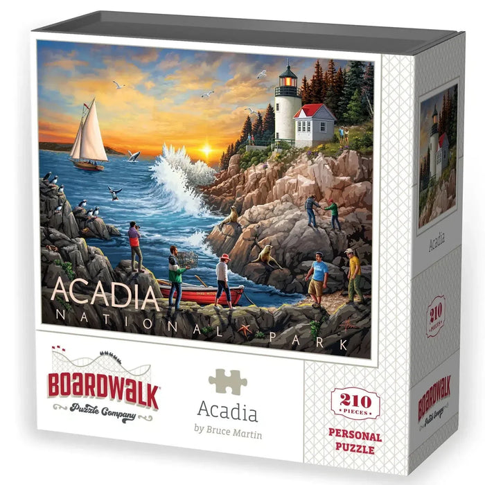 Acadia National Park 210 Piece Jigsaw Puzzle Boardwalk - for just $11.99! 