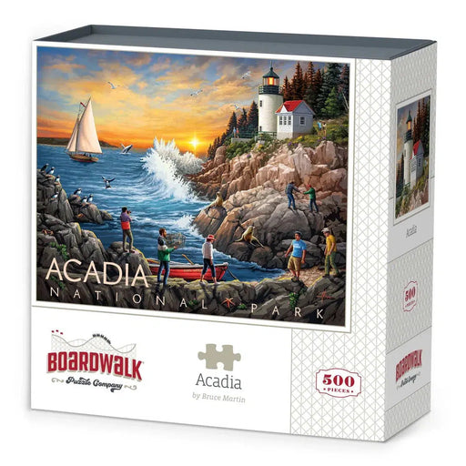 Acadia National Park 500 Piece Jigsaw Puzzle Boardwalk - for just $21.99! 