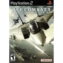 Front cover view of Ace Combat 5 Unsung War - PlayStation 2