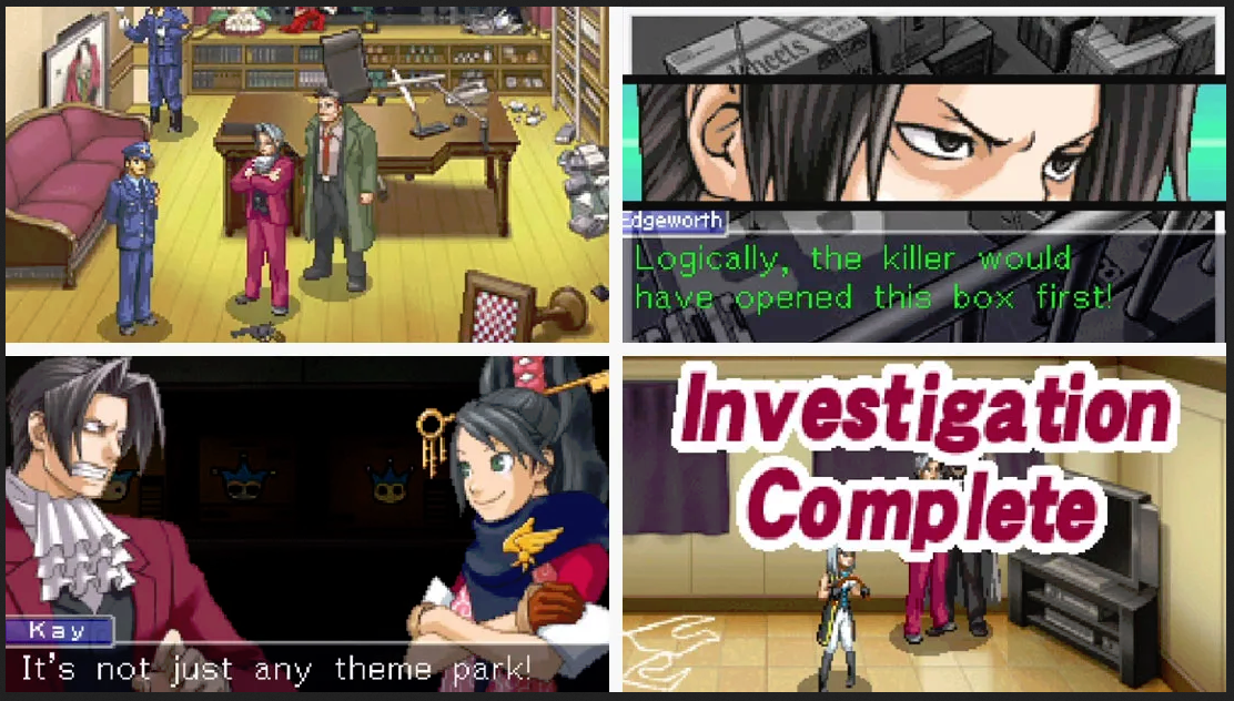 Ace Attorney Investigations Miles Edgeworth NDS Video Game Nintendo DS - for just $22.99! 