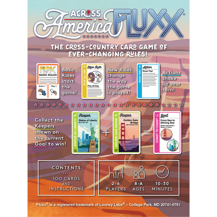 Across America Fluxx - for just $20! 