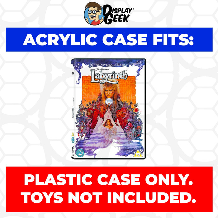 Acrylic Case for DVD Standard Movie Cases, 4mm thick, UV Resistant & Magnetic Slide Bottom - Just $24.99! Shop now at Retro Gaming of Denver