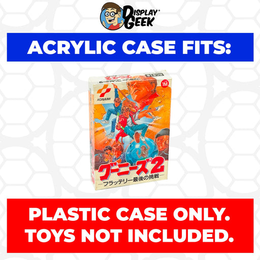 Acrylic Case for Famicom Standard Video Game Boxes, 4mm thick, UV Resistant & Magnetic Slide Bottom - Just $19.99! Shop now at Retro Gaming of Denver