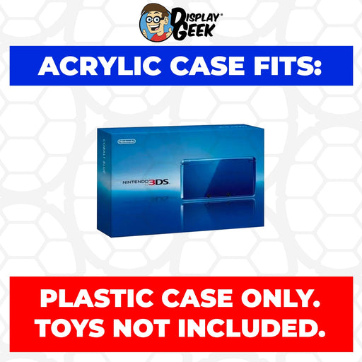 Acrylic Case for Nintendo 3DS Original Video Game Console Box, 4mm thick, UV Resistant & Magnetic Slide Bottom - Just $34.99! Shop now at Retro Gaming of Denver