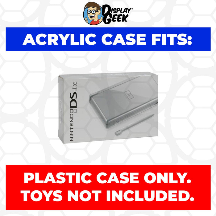 Acrylic Case for Nintendo DS Lite Original Video Game Console Box, 4mm thick, UV Resistant & Magnetic Slide Bottom - Just $30.99! Shop now at Retro Gaming of Denver