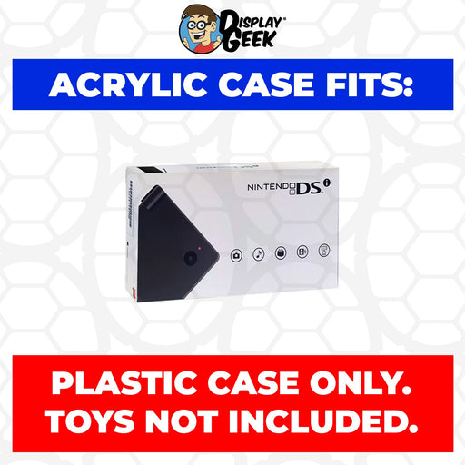 Acrylic Case for Nintendo DSi Original Video Game Console Box, 4mm thick, UV Resistant & Magnetic Slide Bottom - Just $30.99! Shop now at Retro Gaming of Denver