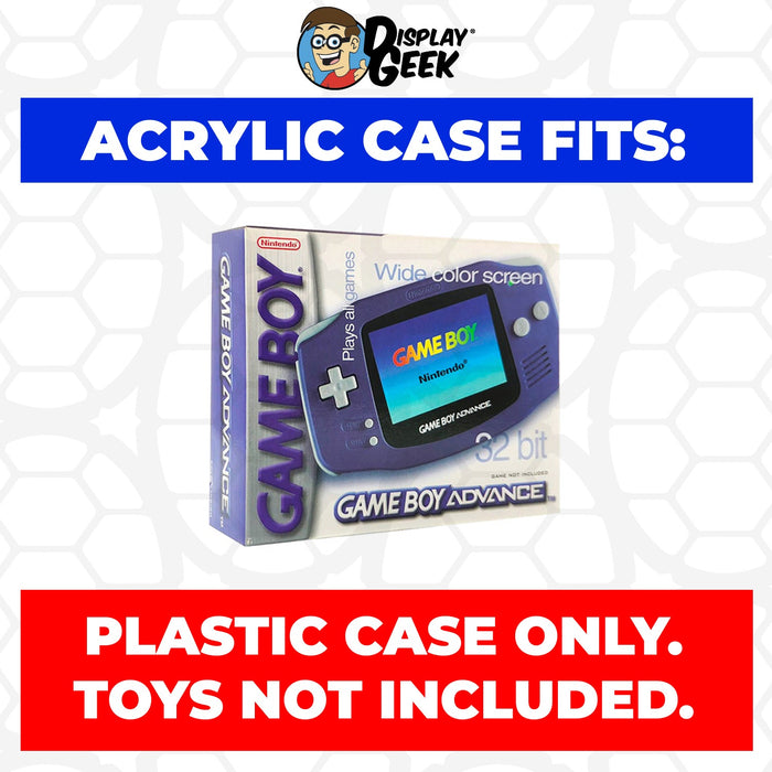 Acrylic Case for Nintendo Game Boy Advance Original Video Game Console Box, 4mm thick, UV Resistant & Magnetic Slide Bottom - Just $29.99! Shop now at Retro Gaming of Denver