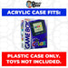 Acrylic Case for Nintendo Game Boy Color Original Video Game Console Box, 4mm thick, UV Resistant & Magnetic Slide Bottom - for just $29.99! 