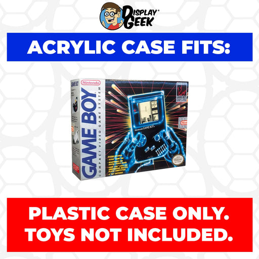 Acrylic Case for Nintendo Game Boy Original Video Game Console Box, 4mm thick, UV Resistant & Magnetic Slide Bottom - Just $34.99! Shop now at Retro Gaming of Denver