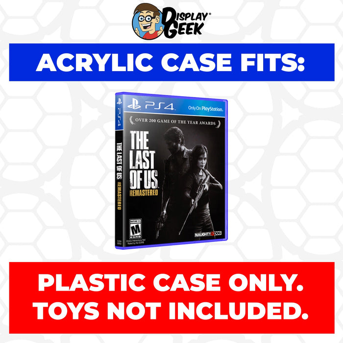 Acrylic Case for PS4 Playstation 4 Standard Video Game Cases, 4mm thick, UV Resistant & Magnetic Slide Bottom - Just $24.99! Shop now at Retro Gaming of Denver