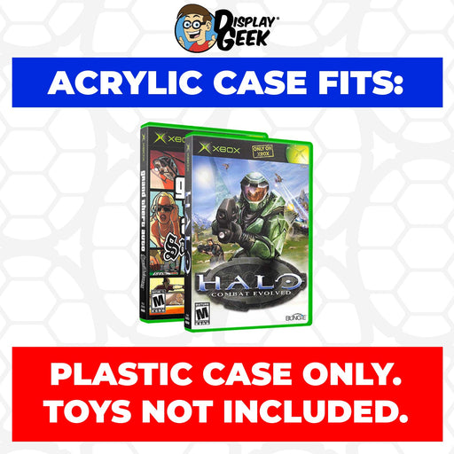 Acrylic Case for XBOX Standard Video Game Cases, 4mm thick, UV Resistant & Magnetic Slide Bottom - Just $24.99! Shop now at Retro Gaming of Denver