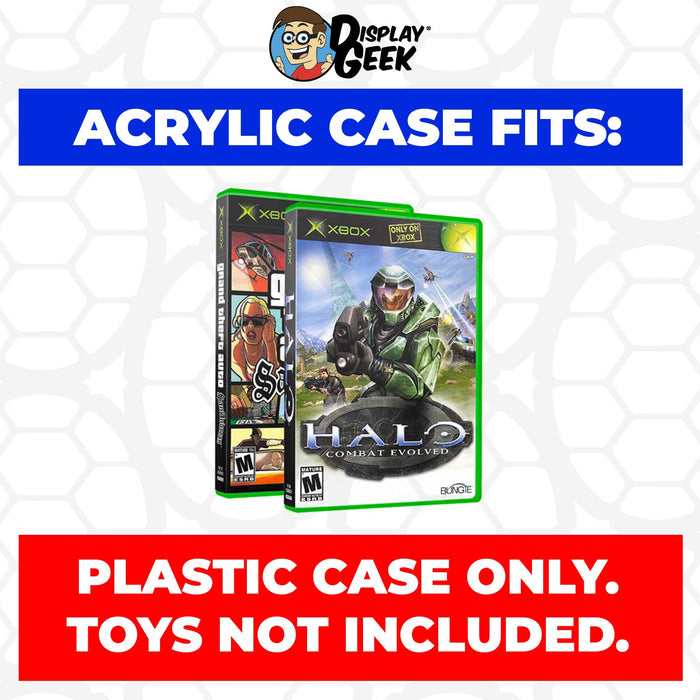 Acrylic Case for XBOX Standard Video Game Cases, 4mm thick, UV Resistant & Magnetic Slide Bottom - Just $24.99! Shop now at Retro Gaming of Denver